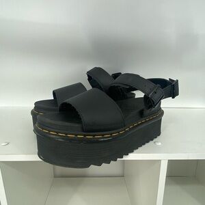 Dr. Martens Black Platform Sandals